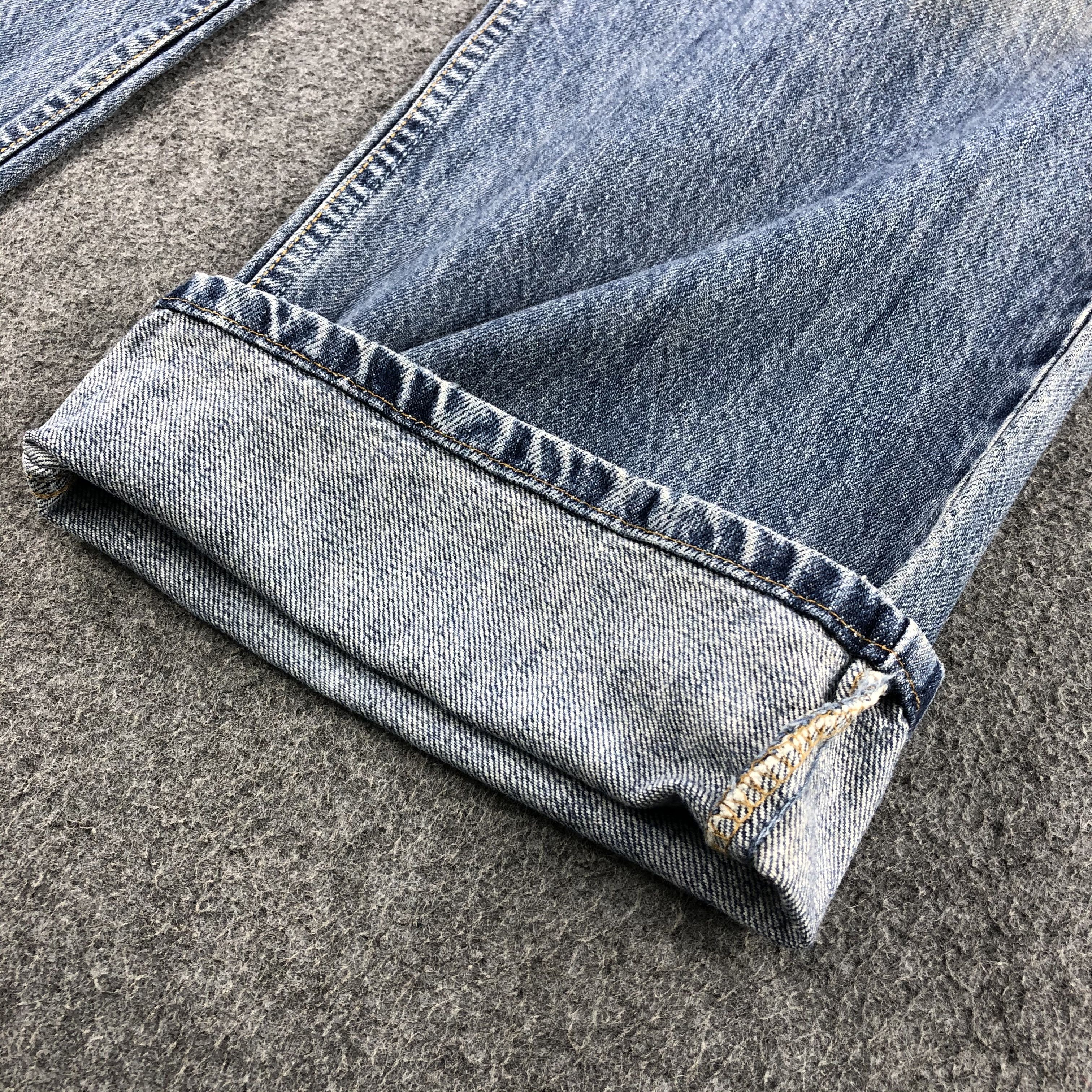 Levi's Dirty Vintage Levis Jeans Lot 529 Faded Blue Denim-J1070 Size US 33 - 6 Thumbnail