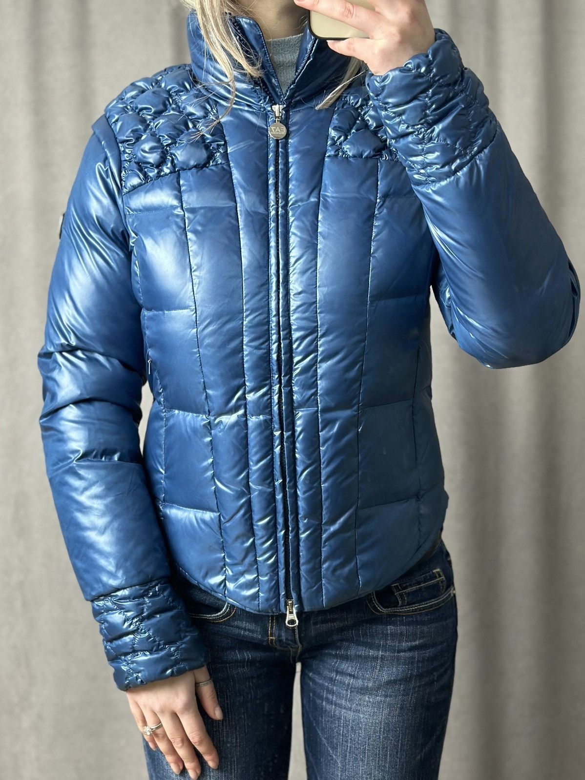 Armani Avant Garde EA7 Emporio Armani down Jacket XS Woman Vintage Size S / US 4 / IT 40 - 4 Thumbnail