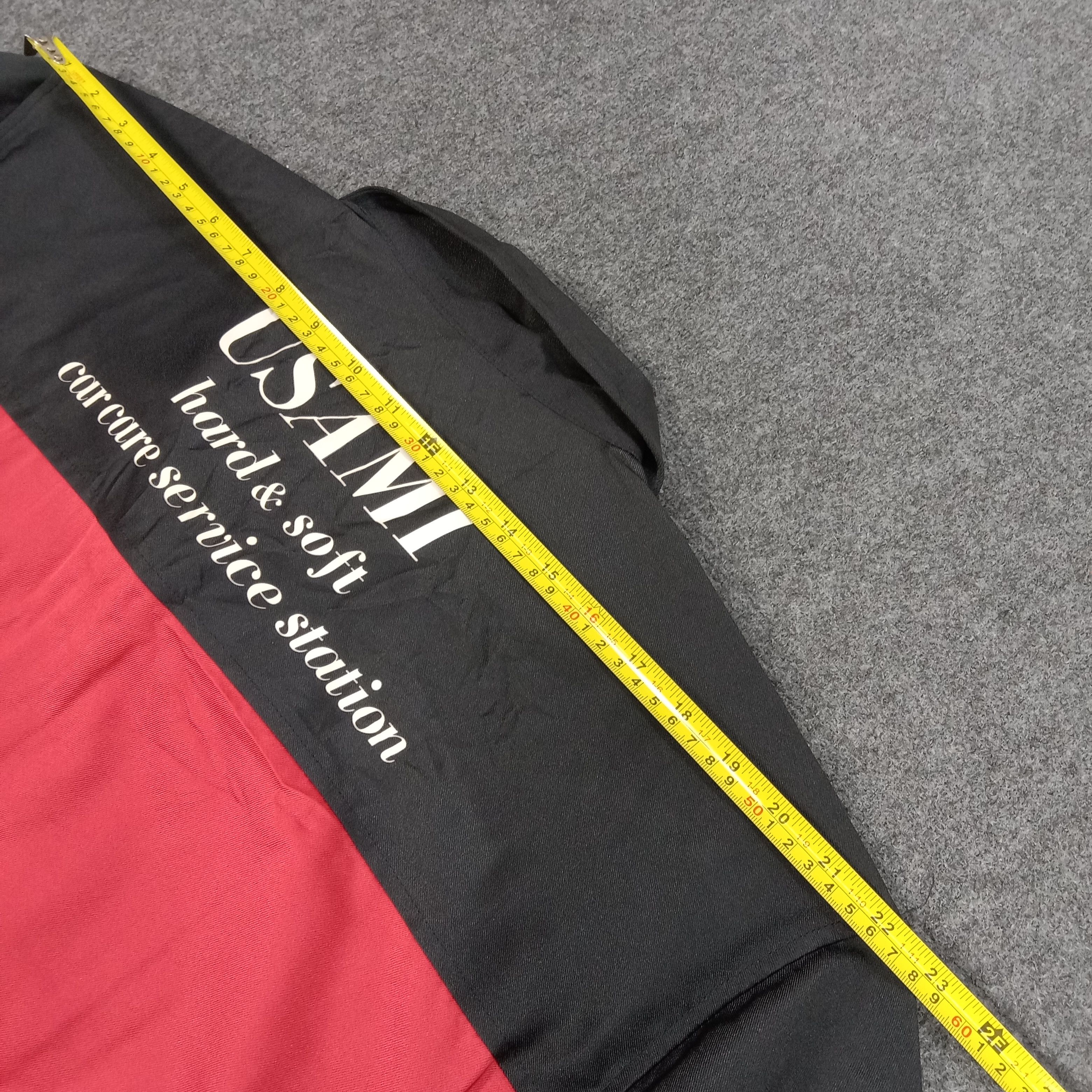 Vintage Usami Car Care Service Center Racing Staff Jacket Size US L / EU 52-54 / 3 - 6 Thumbnail