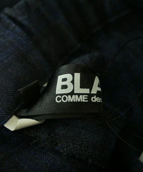 Comme des Garcons Black Cropped Printed Check Wool Pants Size US 31 - 3 Thumbnail