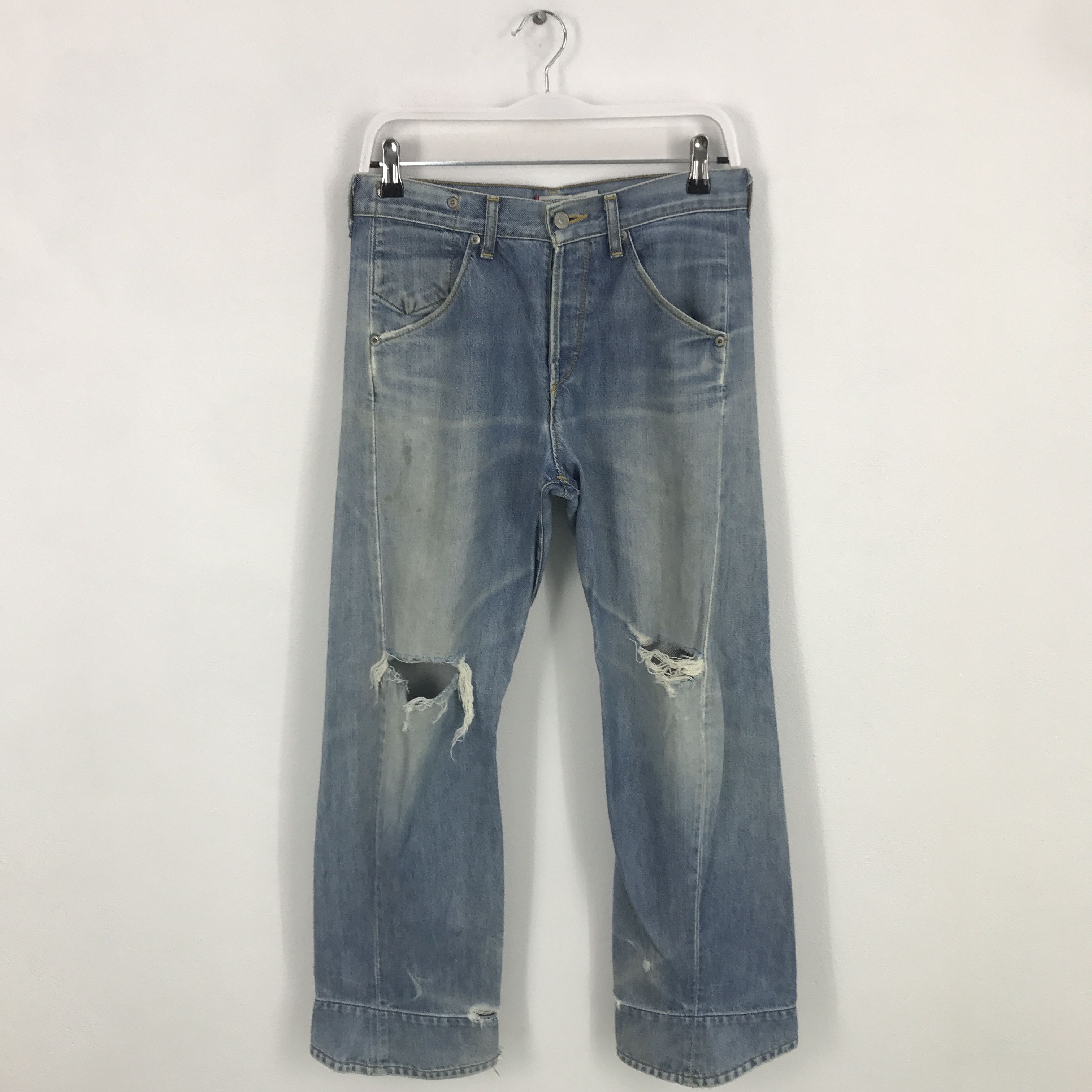 Levi's × Levi's Vintage Clothing Rare levi's engineered distressed jeans Size US 28 / EU 44 - 1 Thumbnail