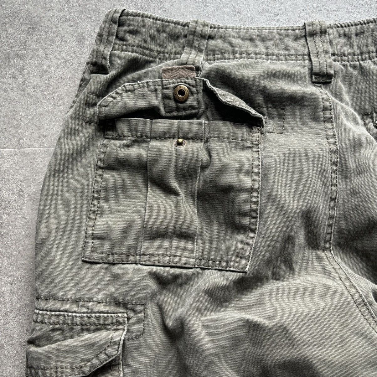 Other Y2k olive green guide gear flannel lined cargo pants Size US 32 / EU 48 - 5 Thumbnail