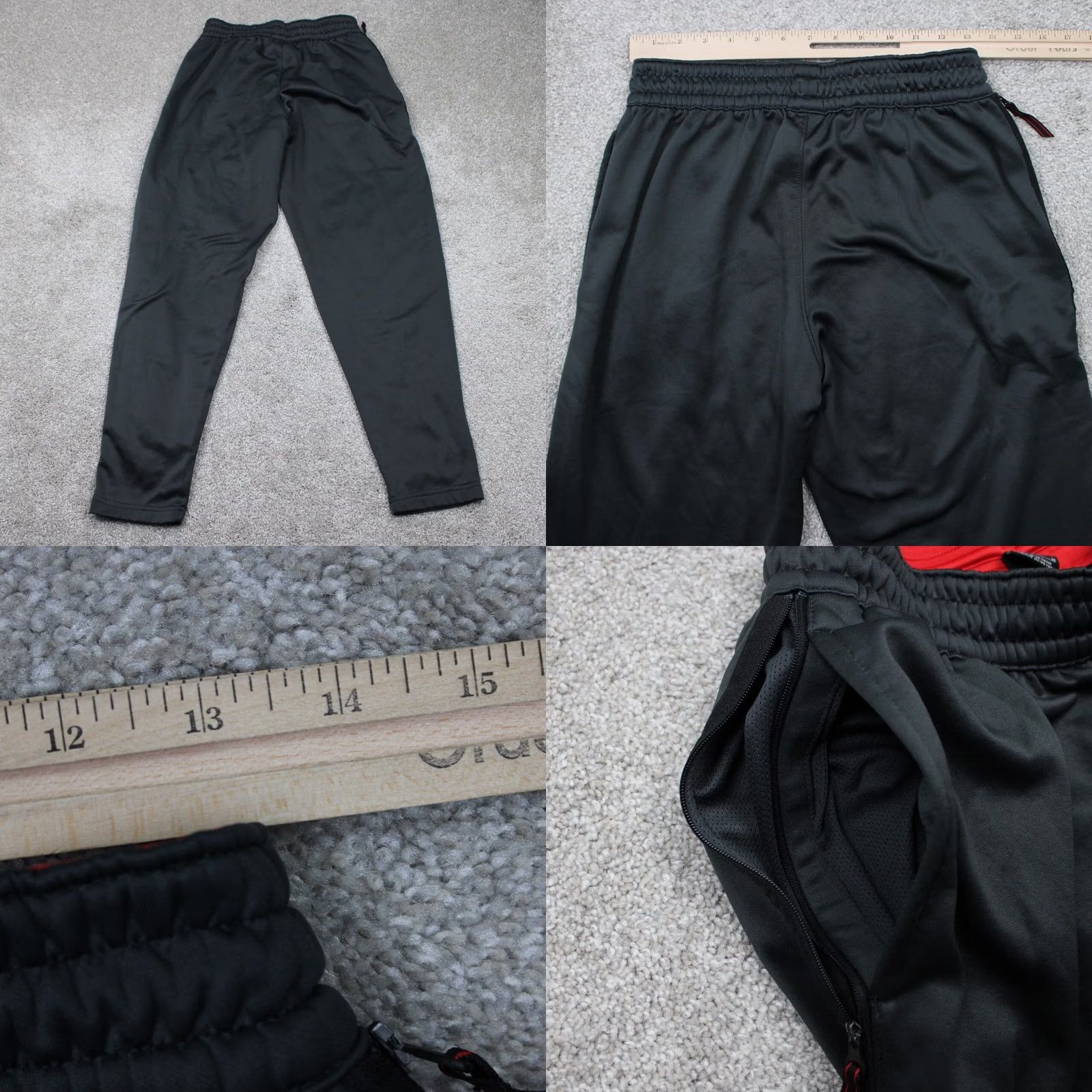 Nike Nike Therma Basketball Pants Men Medium Gray Dri-Fit Polyester 30" inseam Size US 31 - 8 Thumbnail