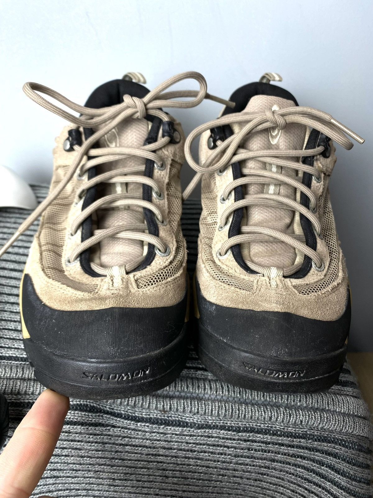 Salomon Rare! Vintage 2002 Salomon Hiking Tracking Sneakers Oakley Size US 9 / EU 42 - 15 Thumbnail