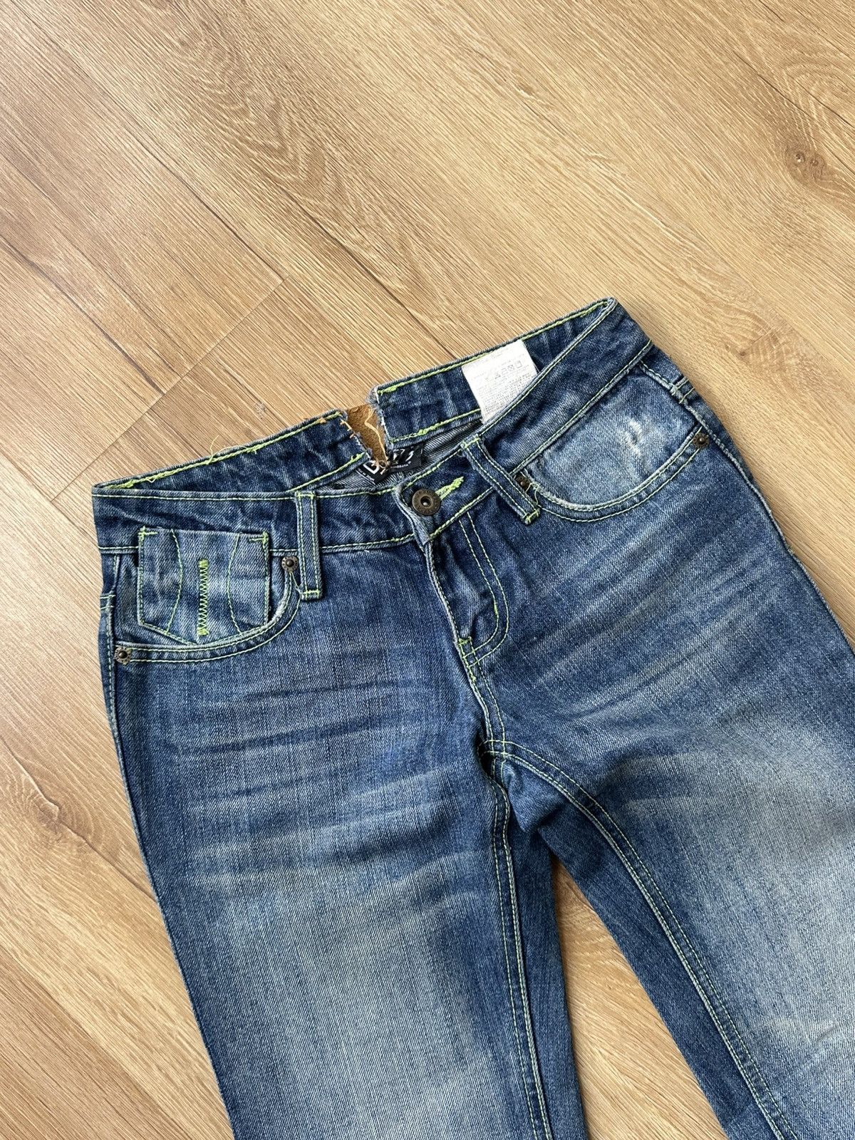 Dolce & Gabbana Y2K Dolce & Gabbana Vintage Distressed Skinny Jeans Size 27" / US 4 / IT 40 - 3 Thumbnail