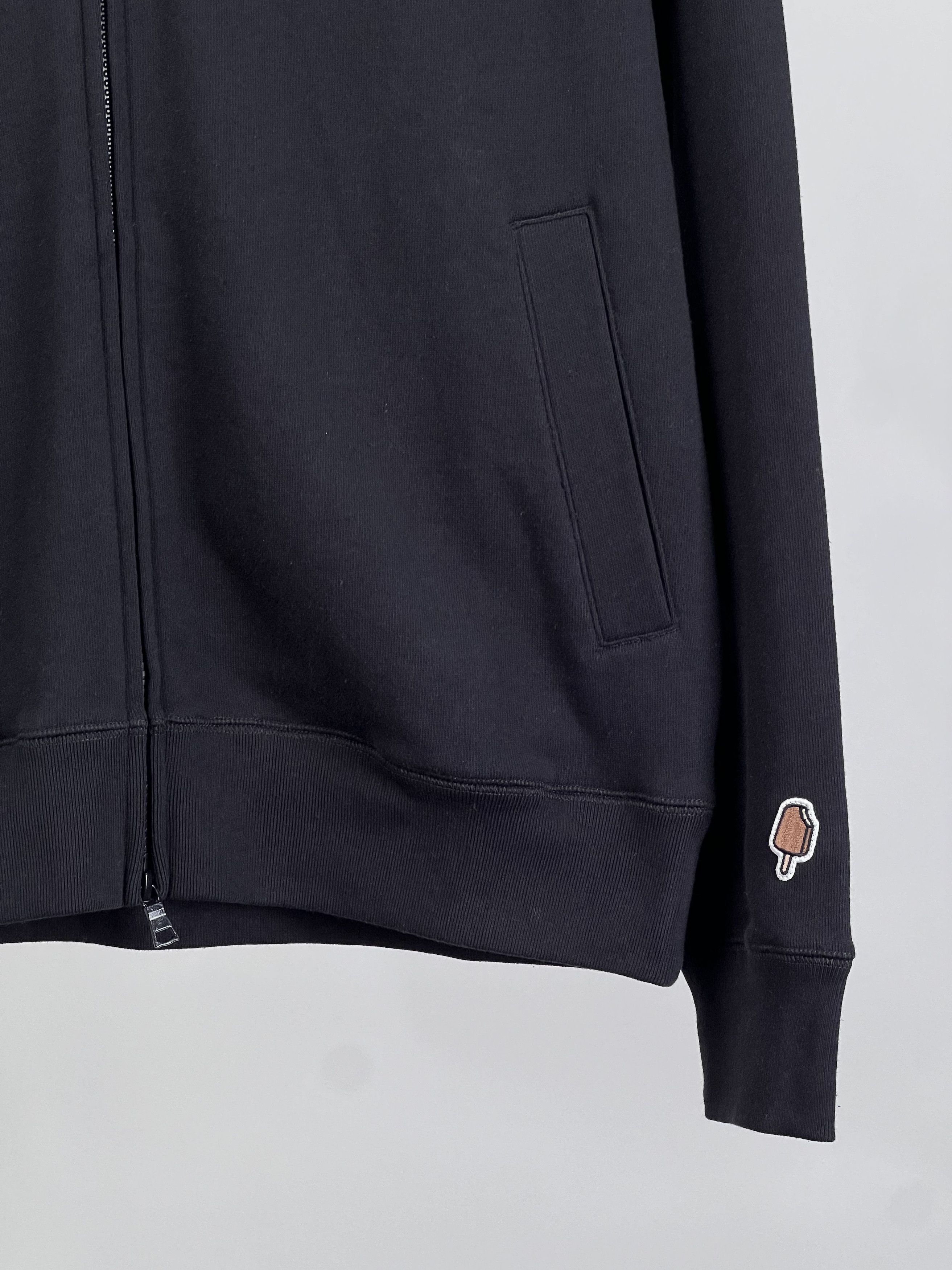Icecream Brand New Small Logo Zip-Up Hoodie Black M Size US M / EU 48-50 / 2 - 4 Thumbnail
