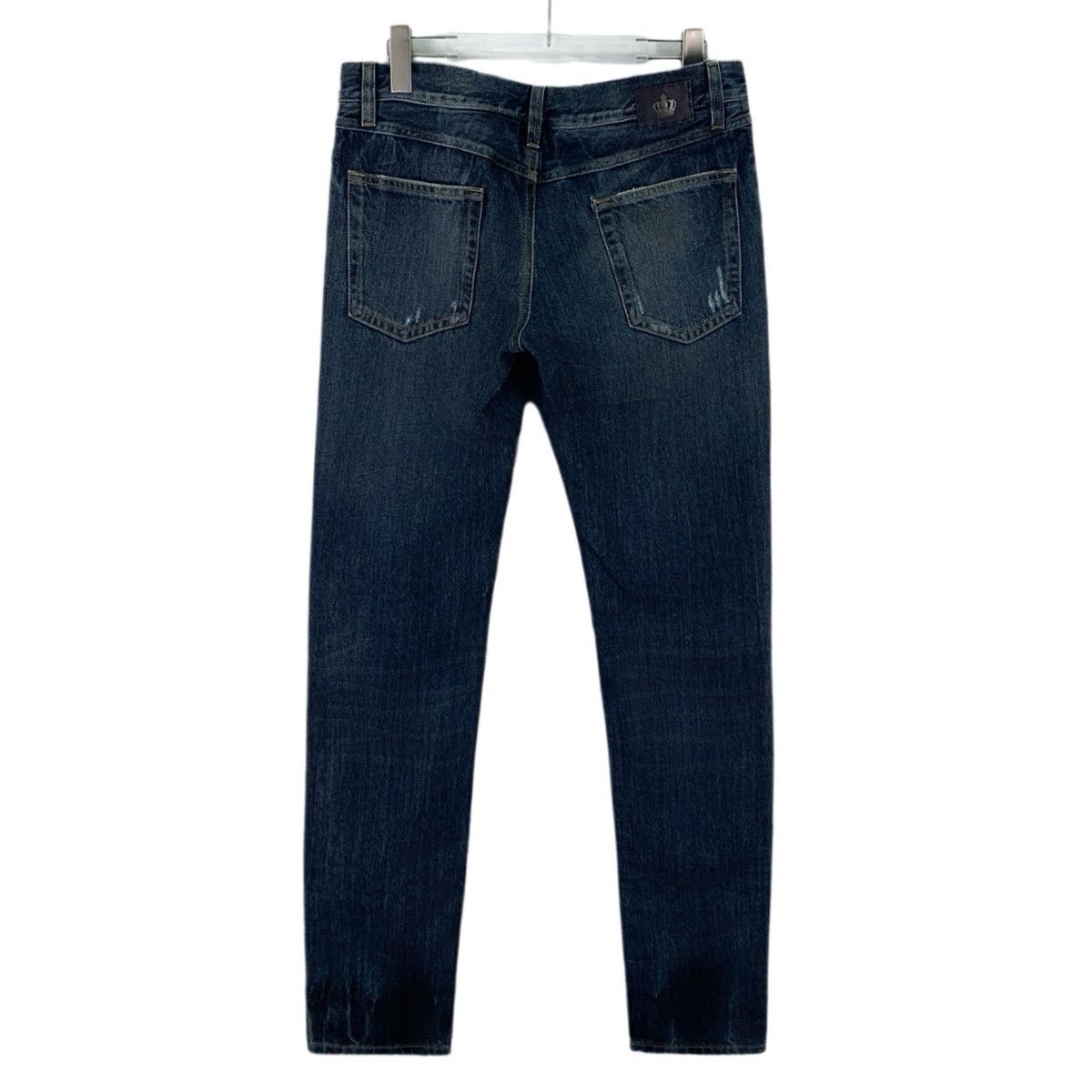Dolce & Gabbana Dolce & Gabbana Blue Distressed Denim Casual Pants K26WX Size US 36 / EU 52 - 2 Thumbnail