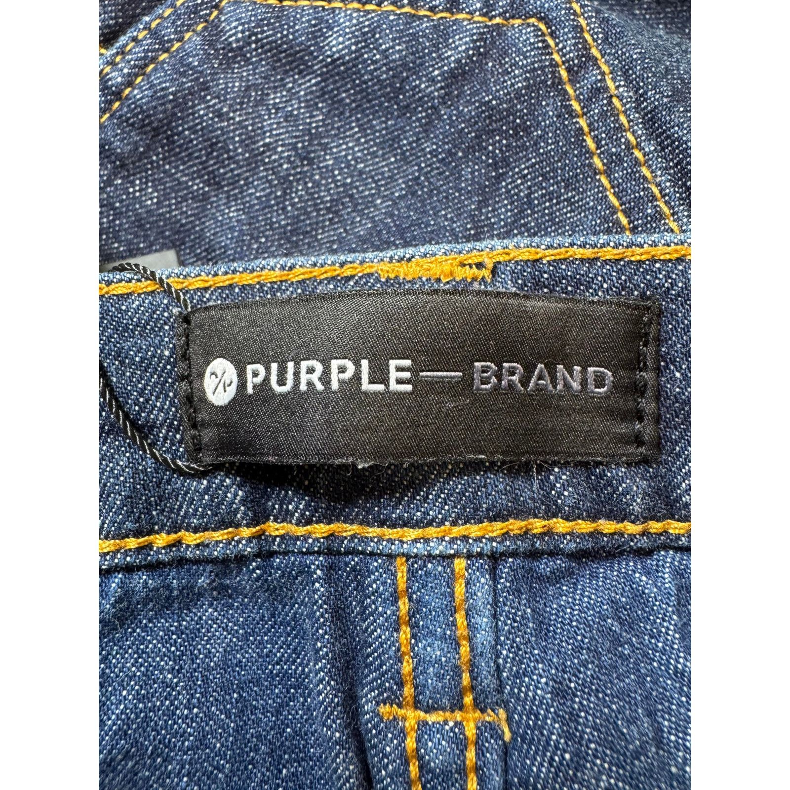 Purple Brand Purple Brand Navy Selvedge Jeans Size US 29 - 11 Thumbnail