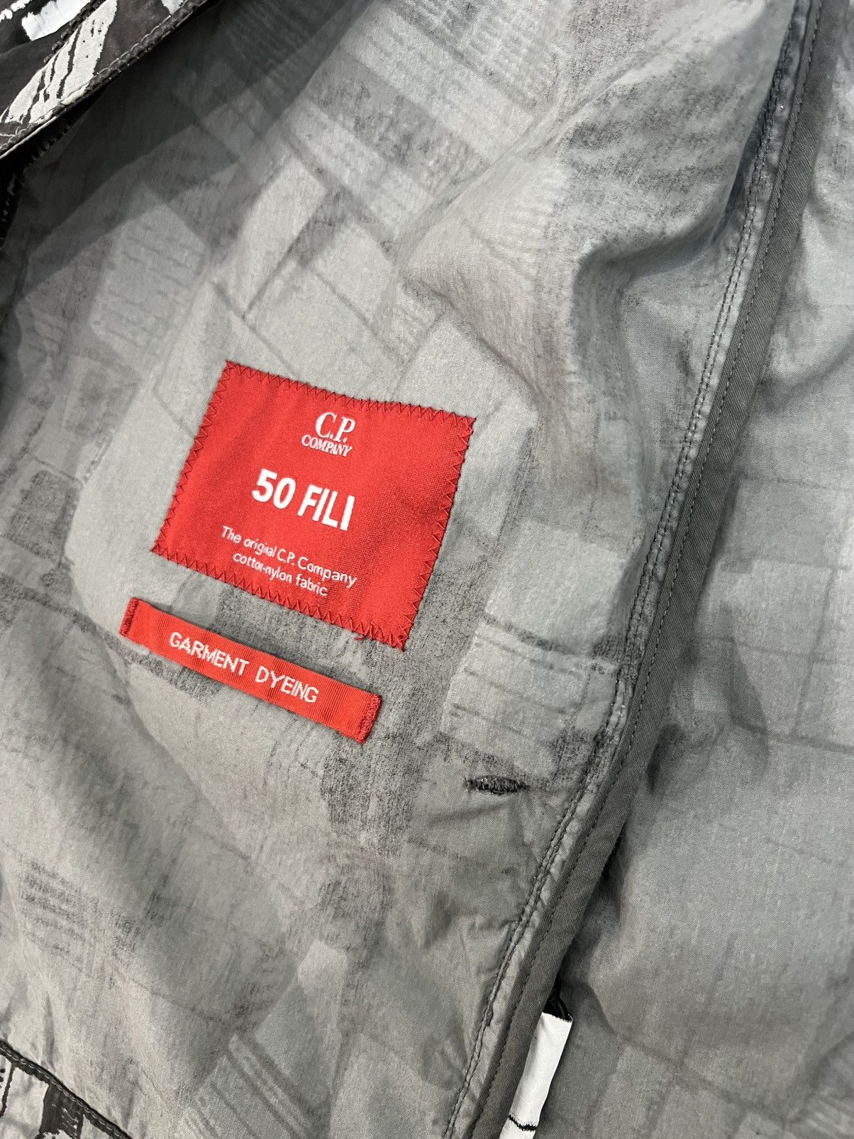 C.P. Company CP Company 50 Fili Patterned Camo Hooded Jacket Size US S / EU 44-46 / 1 - 4 Thumbnail