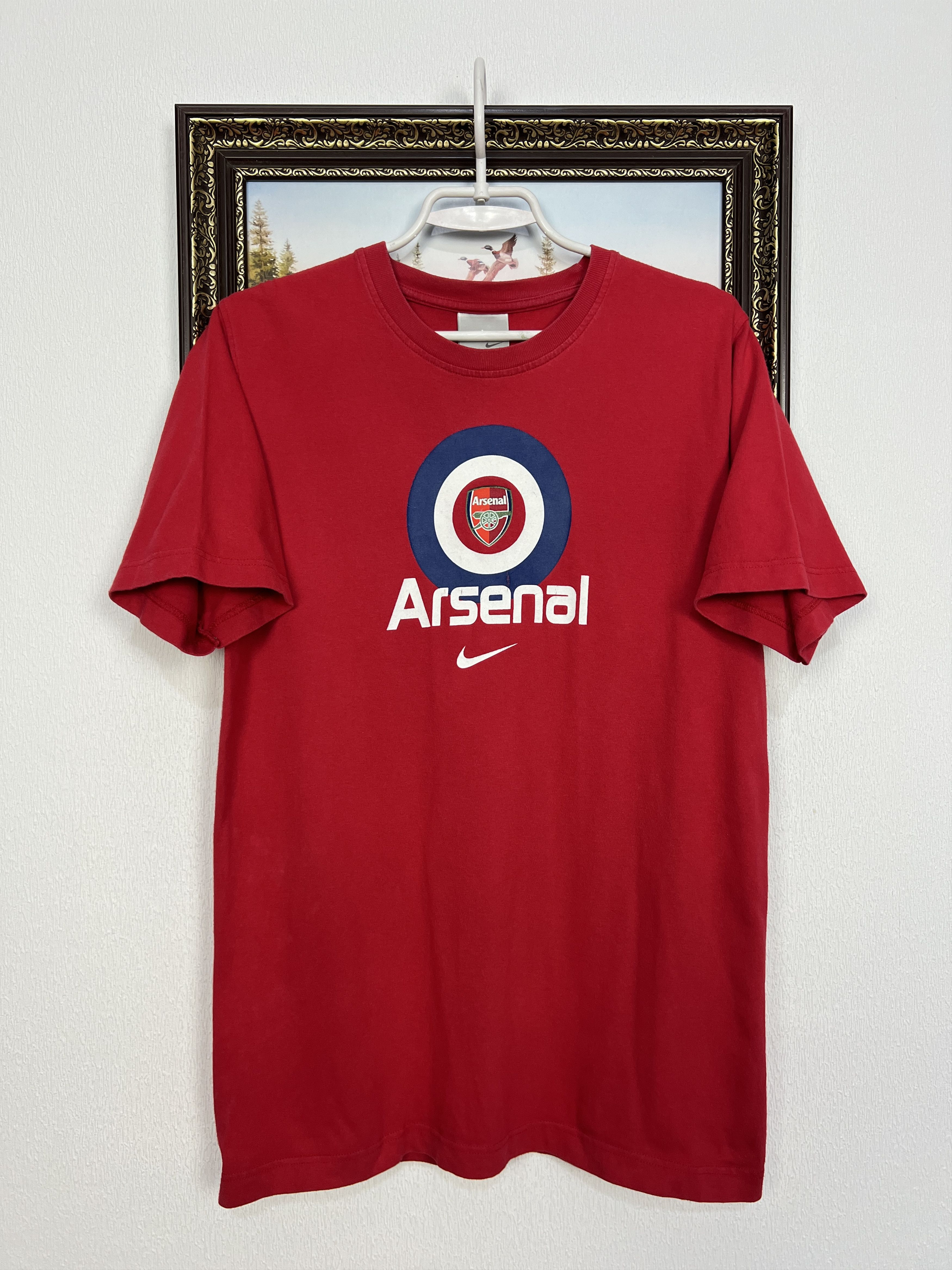 Nike Arsenal o2 Football Shirt Soccer Train Jersey Gunners Size US S / EU 44-46 / 1 - 1 Thumbnail