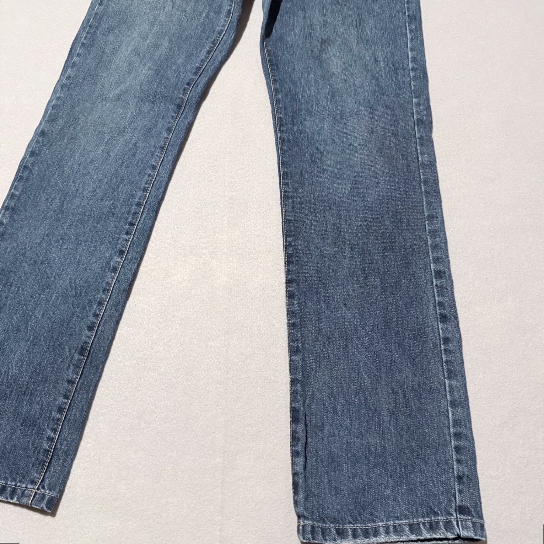 Guess VINTAGE Guess Jeans Wide-Leg Men 32 Blue Denim Dark Wash Zip-Fly 90s Mens Jeans Size US 32 / EU 48 - 5 Thumbnail