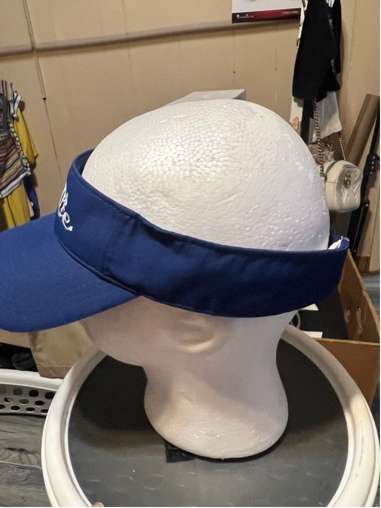 Other Women's Salt Life Blue & White Embroidered Visor Hat Size ONE SIZE - 2 Thumbnail