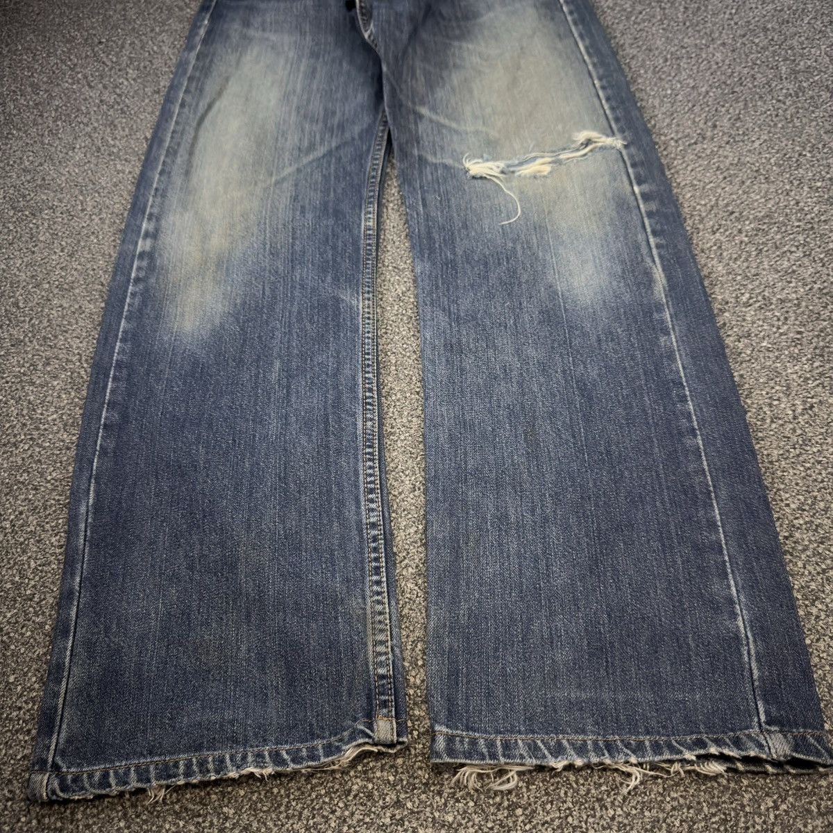 Engineered Garments × Levi's Vintage 90s Levis 612 Orange Tab Distressed Denim Size US 29 - 7 Thumbnail