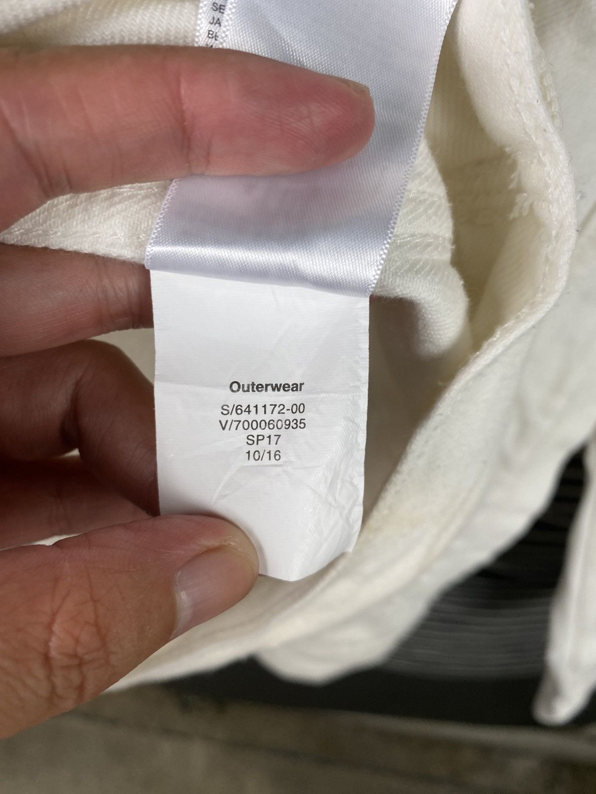Gap Gap 1969 Premium White Denim Trucker Jacket Size US XL / EU 56 / 4 - 13 Thumbnail