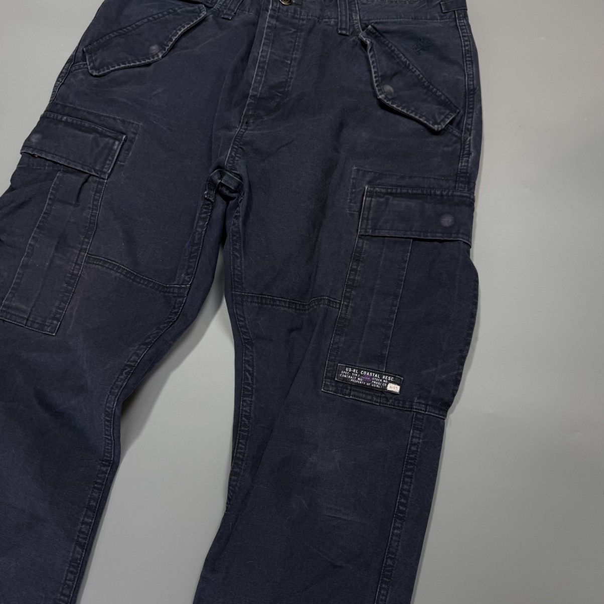 Polo Ralph Lauren Vintage Multi Pocket Polo Ralph Lauren Military Pants Size US 33 - 5 Thumbnail