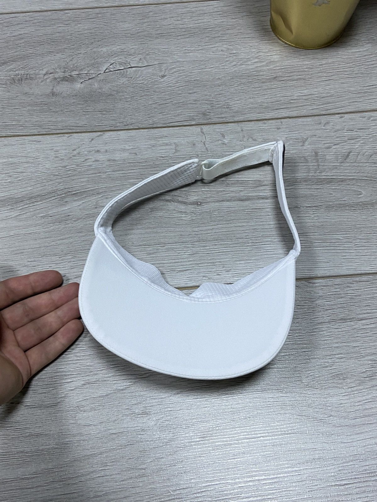 Yohji Yamamoto Y-3 Yohji Rolland Garros vintage adidas stripes visor cap Size ONE SIZE - 4 Thumbnail