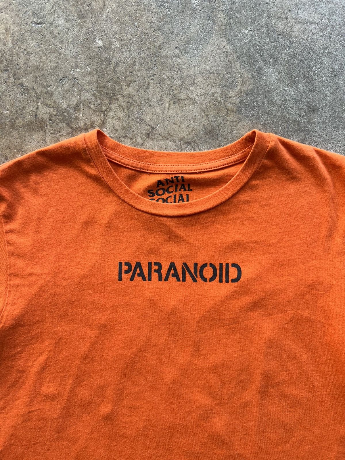 Anti Social Social Club × Undefeated ASS x Undefeated Paranoid T Shirt Size US S / EU 44-46 / 1 - 3 Thumbnail