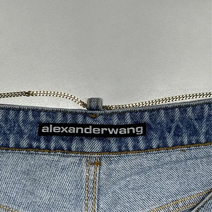 Alexander Wang Alexander Wang Cleanfit Loose Straight Leg Jeans - Size 28" / US 6 / IT 42 - 2 Thumbnail