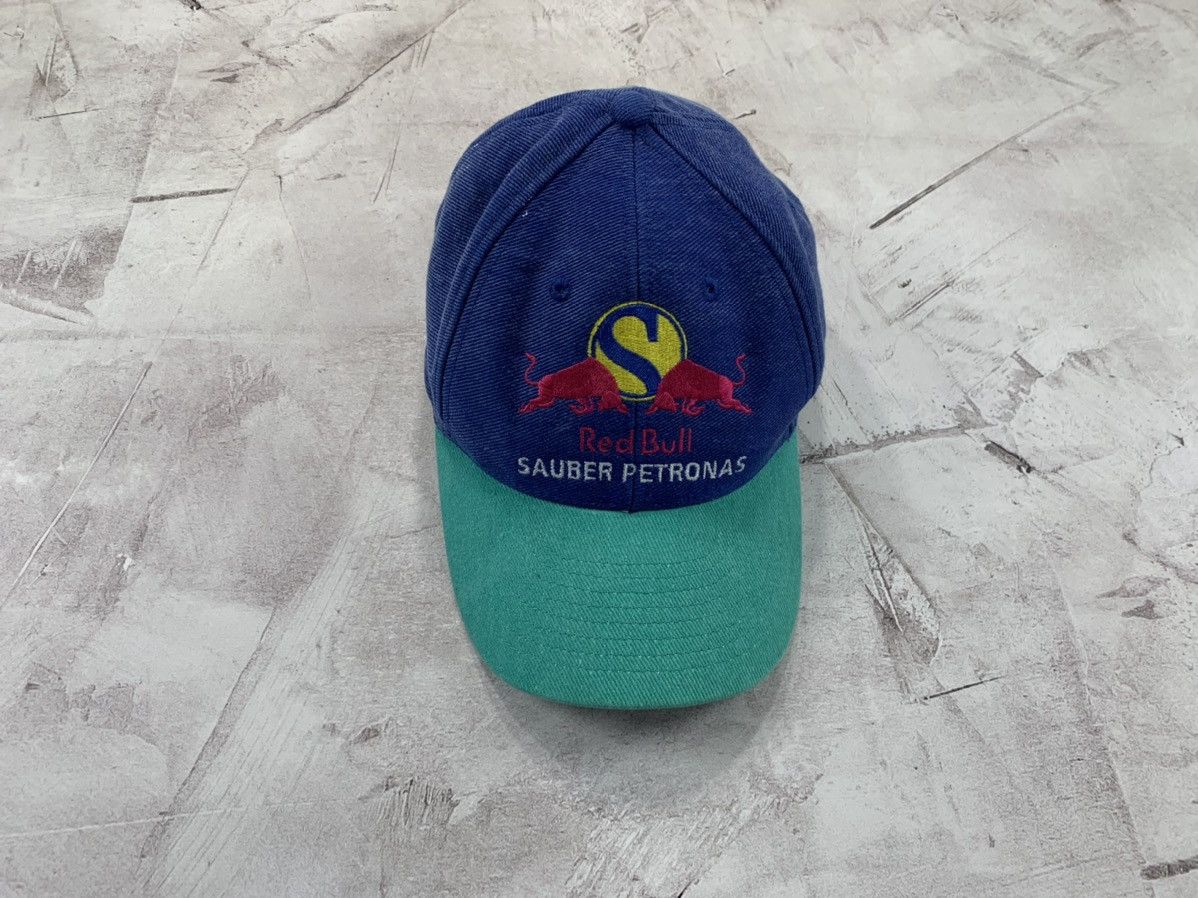 Red Bull × Vintage Mens vintage cap Red Bull Sauber Petronas Jean Alesi 14 Size ONE SIZE - 1 Thumbnail