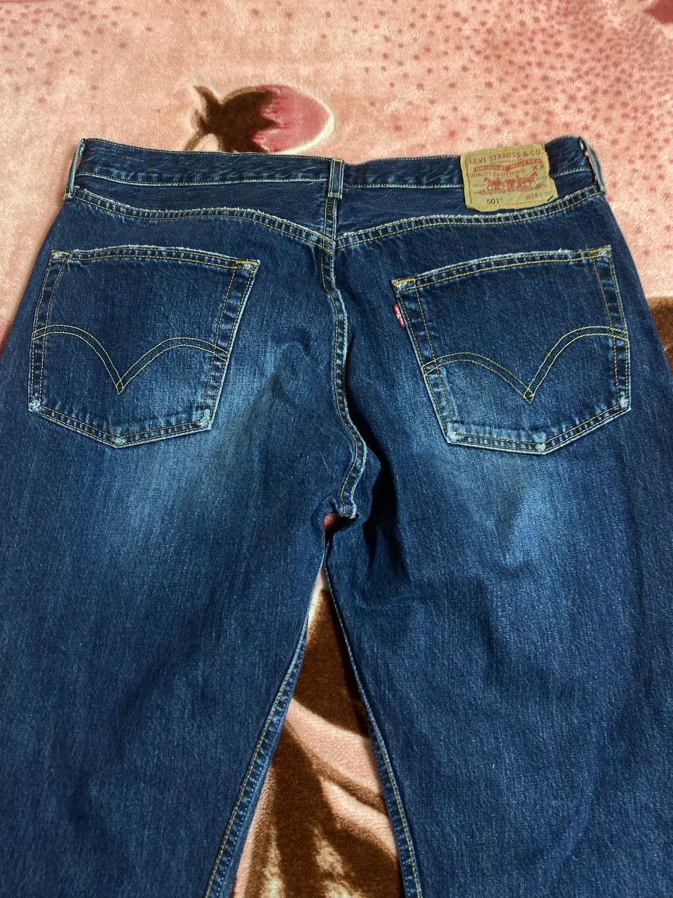 Levi's × Vintage Crazy vintage 90’s Levi’s 501 white essential jeans skater Size US 38 / EU 54 - 6 Thumbnail