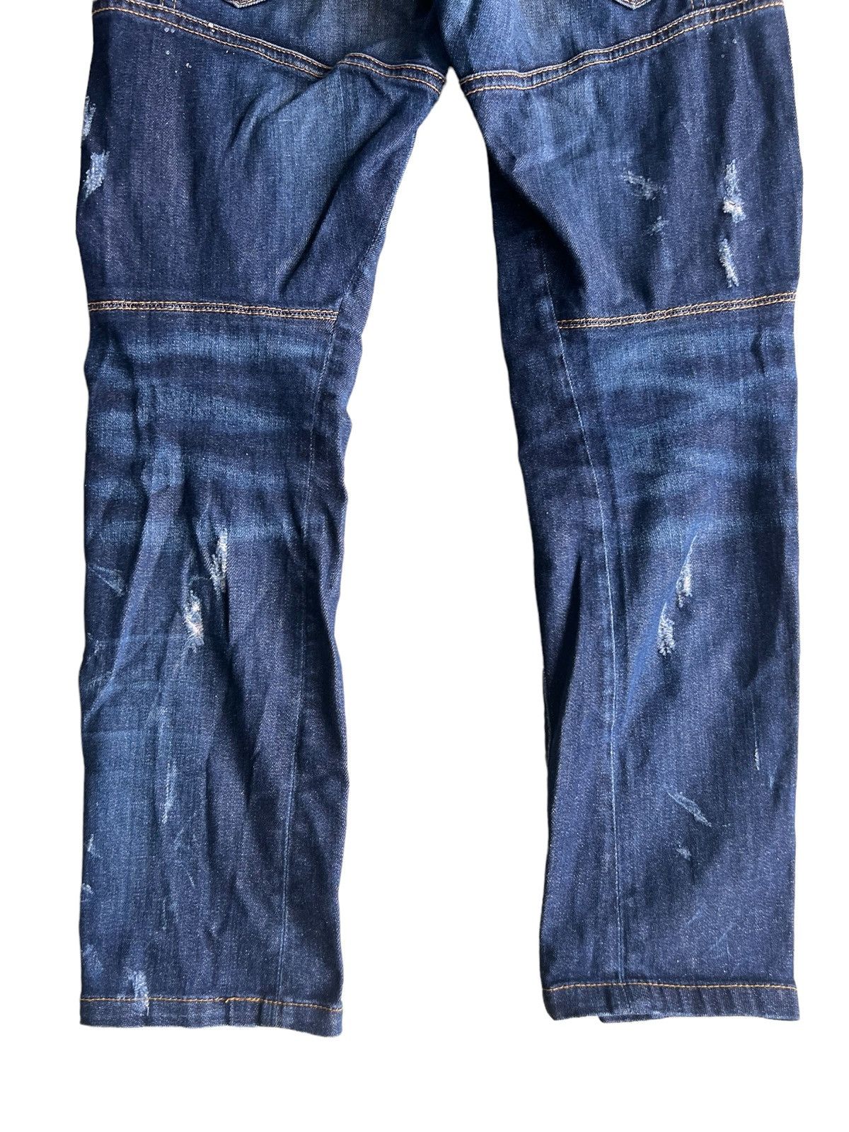 Dsquared2 2017 DSQUARED2 🇮🇹 Tidy Biker Jeans Denim Distressed Size US 28 / EU 44 - 7 Thumbnail