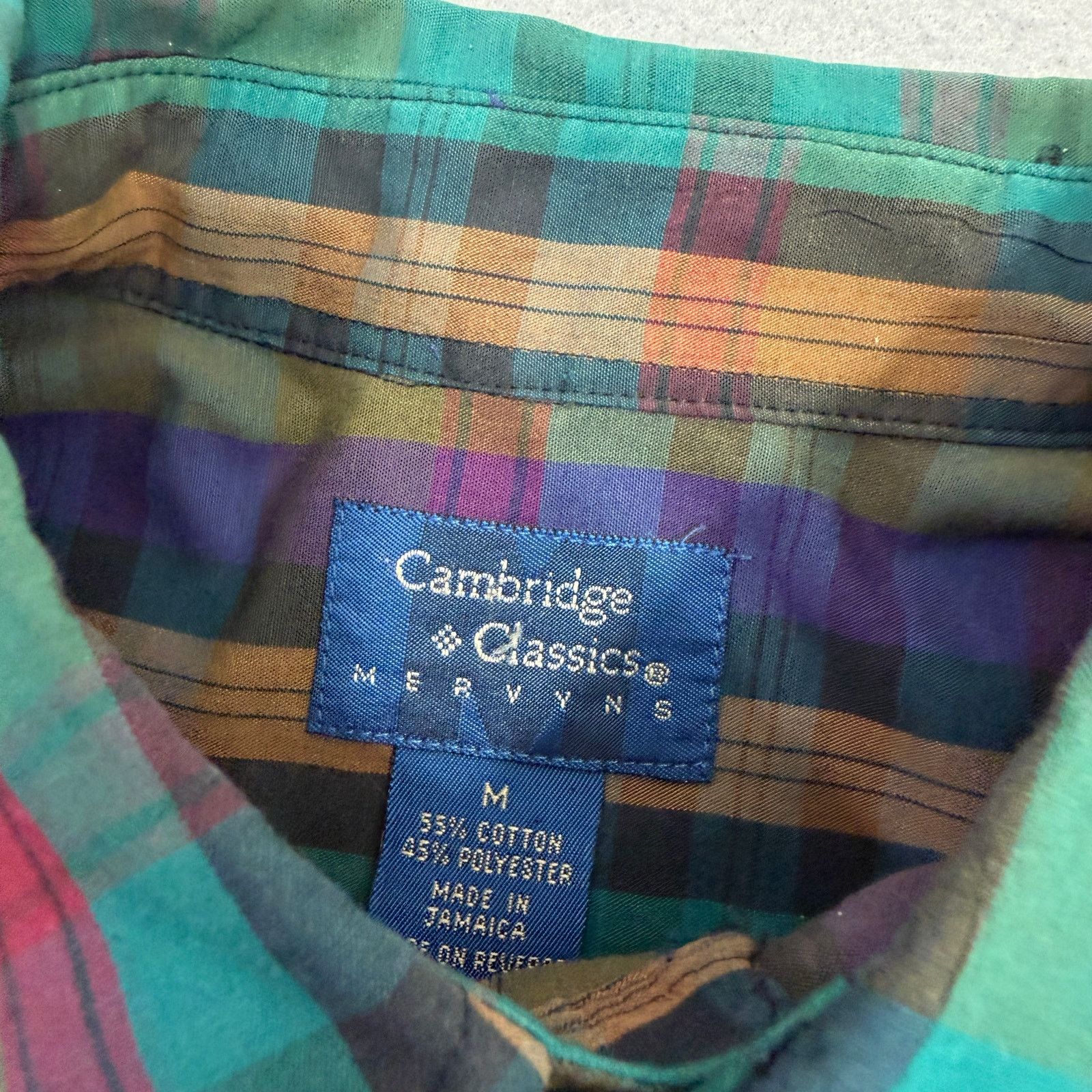 Vintage Vintage Cambridge Classics Button Shirt Men's Medium Size US M / EU 48-50 / 2 - 4 Thumbnail