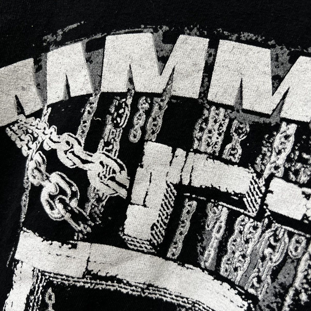 Band Tees × Vintage Vintage Rammstein T Shirt black tee men’s Size US XL / EU 56 / 4 - 5 Thumbnail