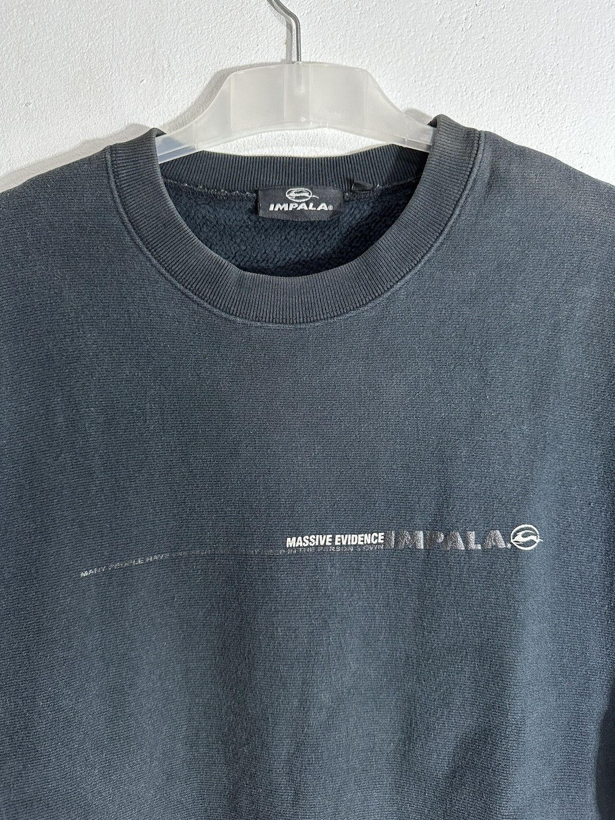 Hysteric Glamour ARCHIVE IMPALA MASSIVE EVIDENCE BLACK FADED SWEATSHIRT TEE Size US L / EU 52-54 / 3 - 4 Thumbnail