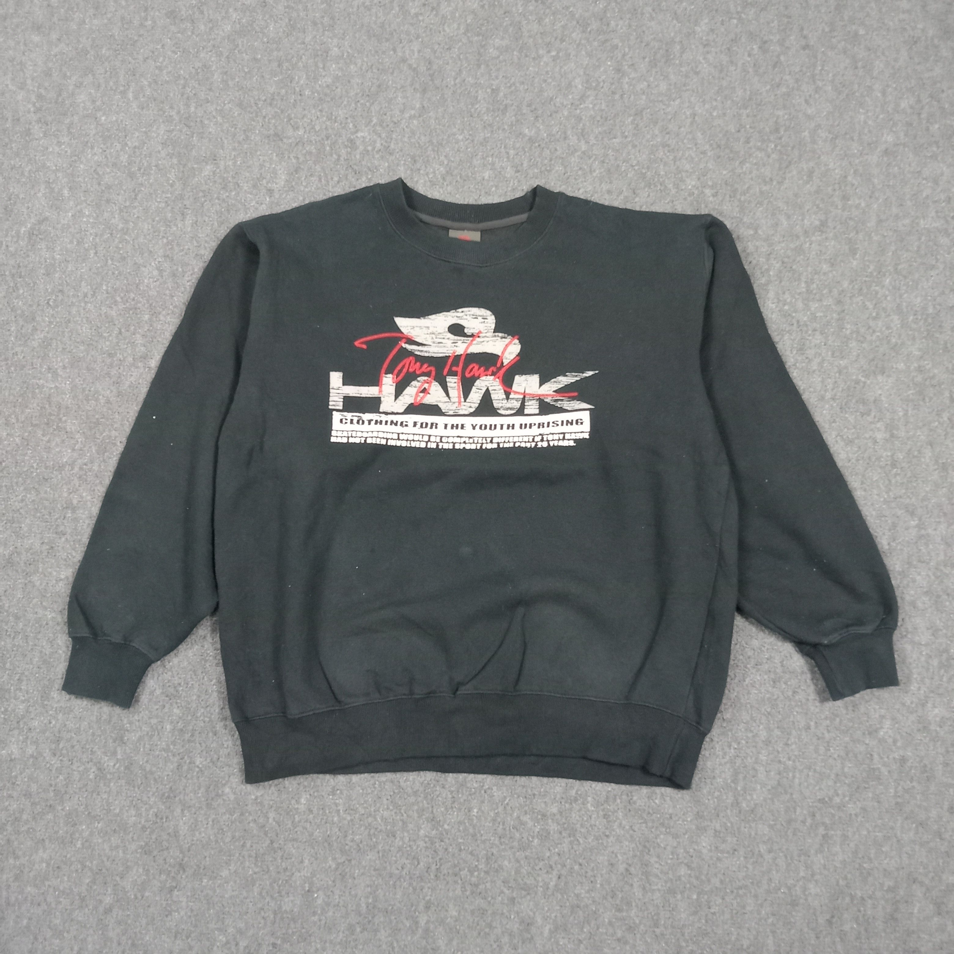 Tony Hawk Tony Hawk Skateboard Crewneck Sweatshirt C292N9 Size US L / EU 52-54 / 3 - 1 Thumbnail