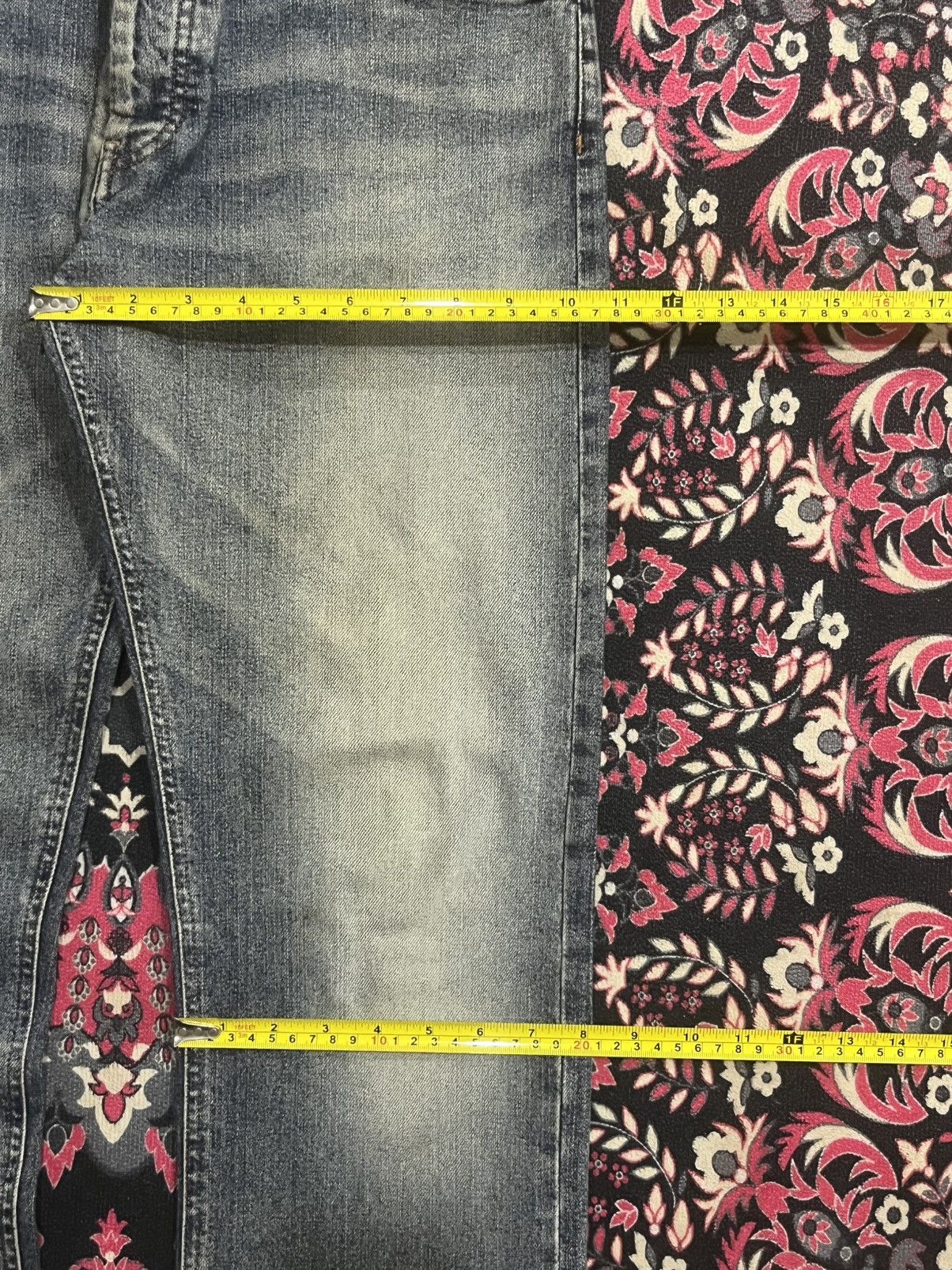 Burberry Vintage Burberry Black Label Blue Faded Washed Straight Jean Size US 30 / EU 46 - 16 Thumbnail