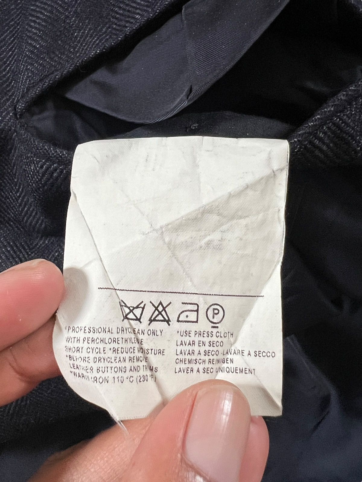 Gucci Gucci Mohair Herringbone Twill Blazer Size 50R - 14 Thumbnail