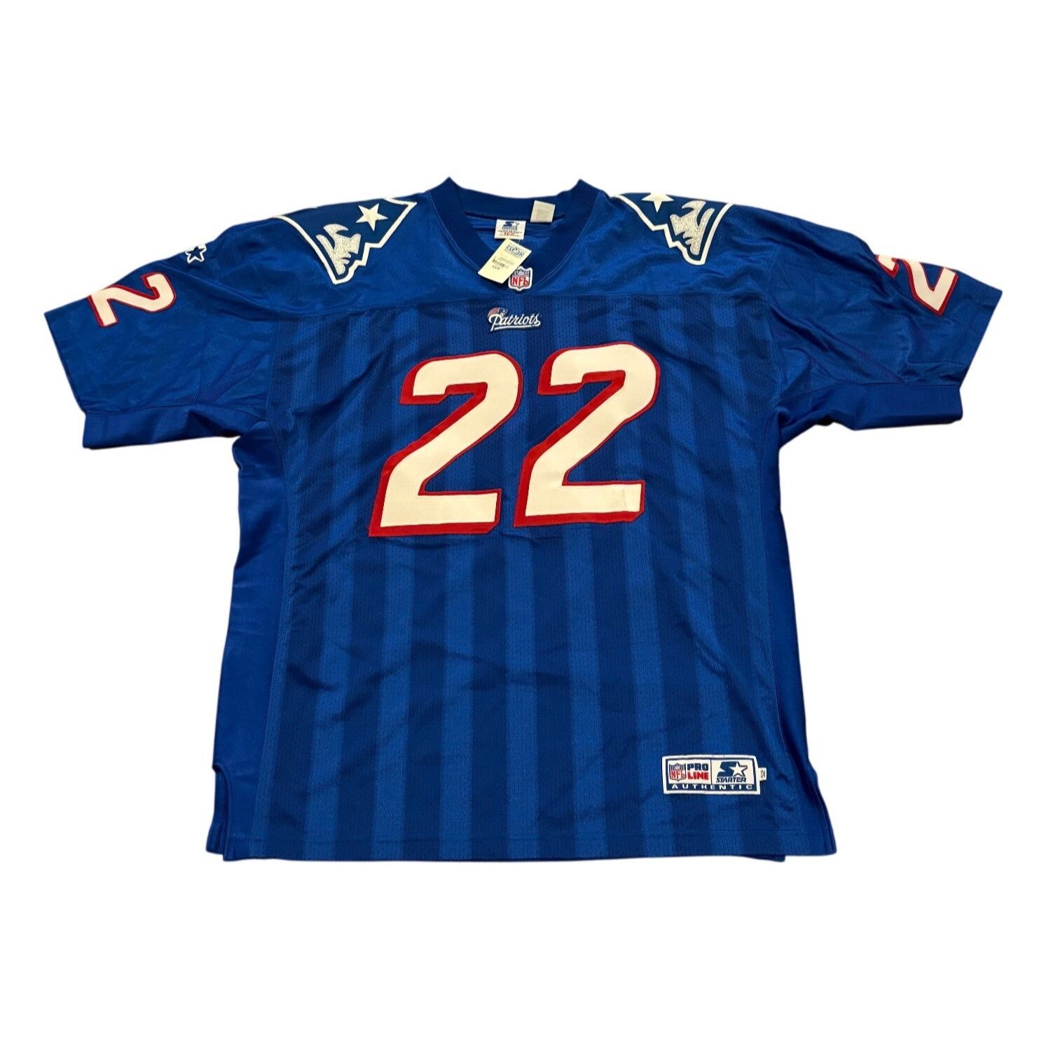 Starter Vtg 90's Starter New England Patriots Dave Meggett #22 Authe Size US XL / EU 56 / 4 - 1 Thumbnail
