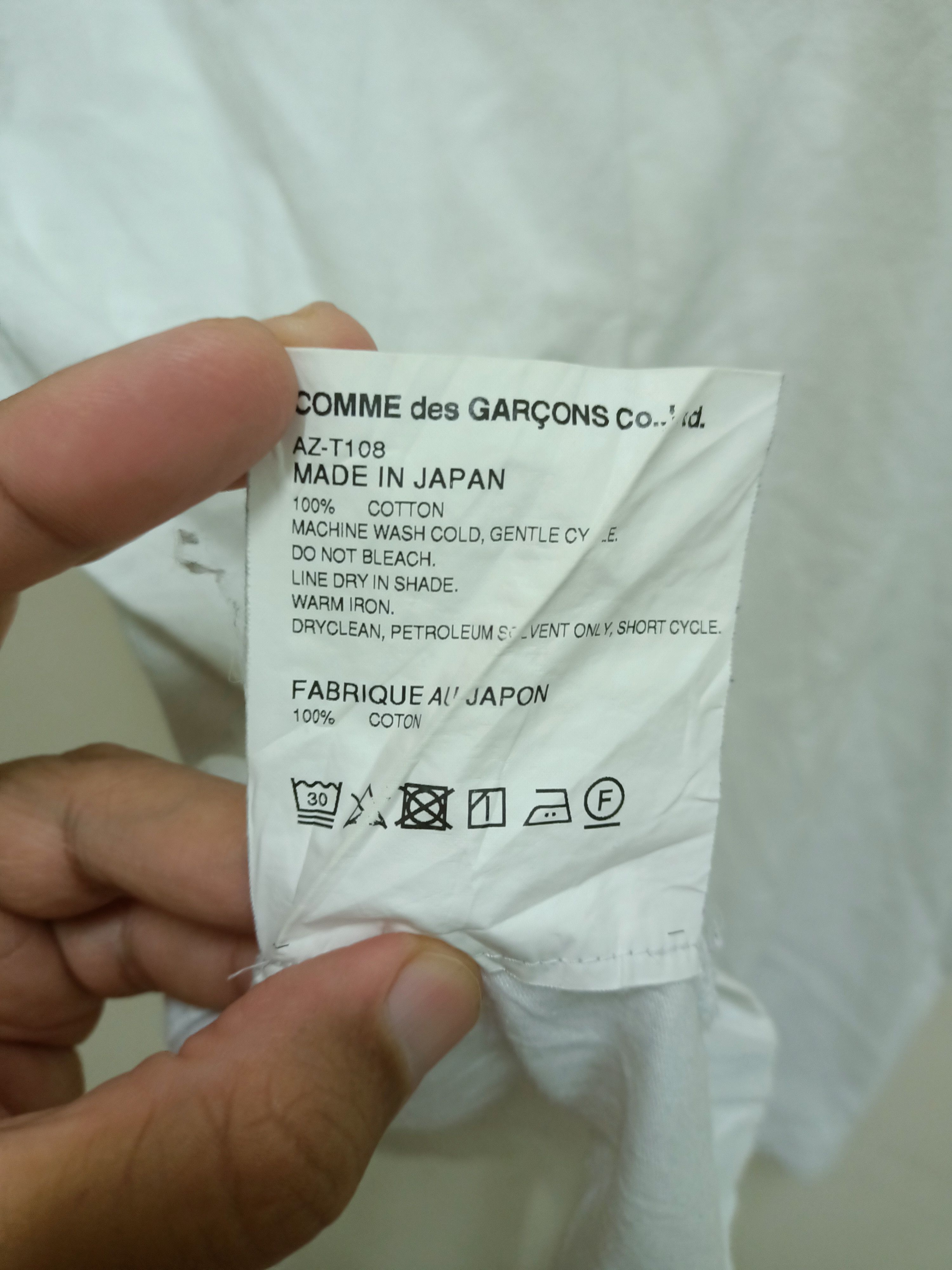 CDG by Comme des Garcons Comme des Garcons Play t-shirt Size US M / EU 48-50 / 2 - 9 Thumbnail