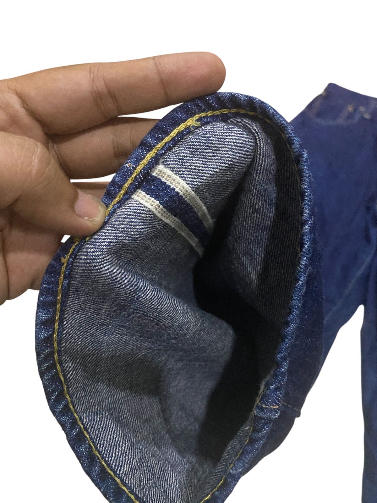 Orslow Or Slow Beams Boy Japan Denim Selvedge Size US 28 / EU 44 - 3 Thumbnail