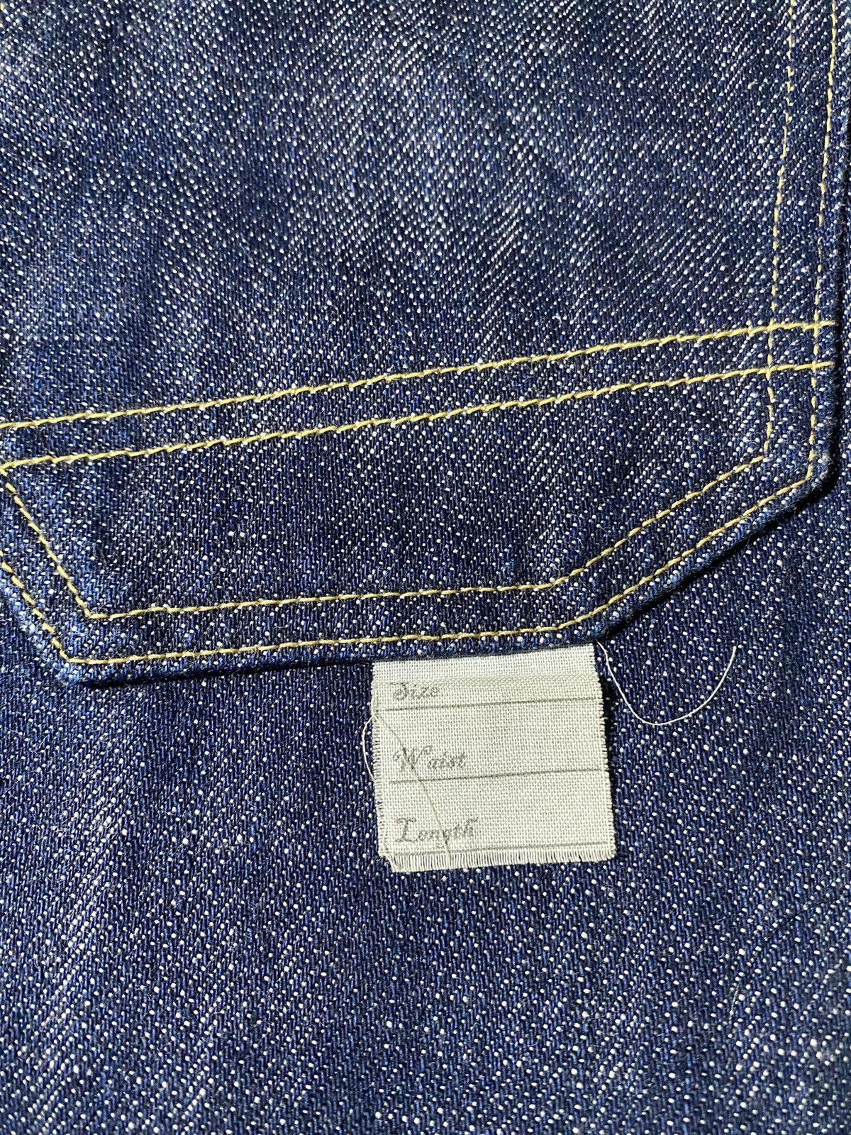 Johnbull × Vintage Vintage Johnbull Cropped Denim Buckle Back Size US 32 / EU 48 - 8 Thumbnail