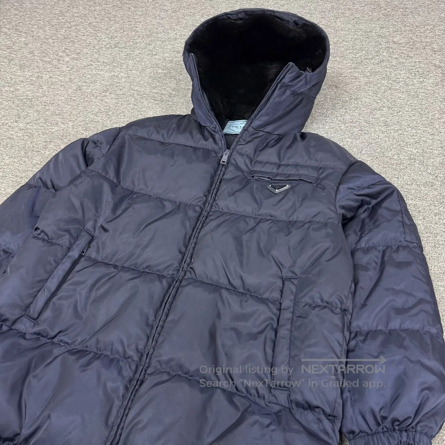 Prada Prada size 38 Delta-shaped logo hooded down jacket| Size US M / EU 48-50 / 2 - 3 Thumbnail