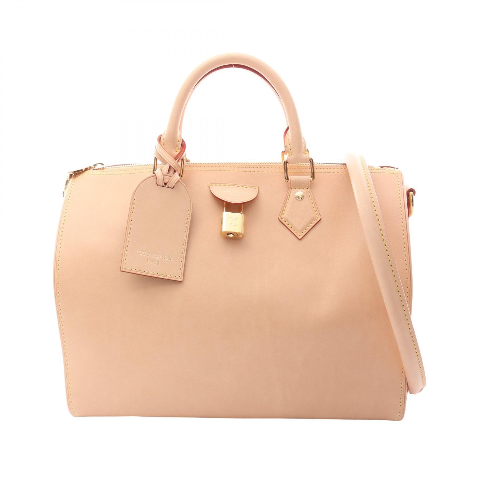 Louis Vuitton Louis Vuitton Louis Vuitton Speedy Soft Leather Handbag Leather Handbag M27387 DUTY FREE for USA Size ONE SIZE - 1 Thumbnail
