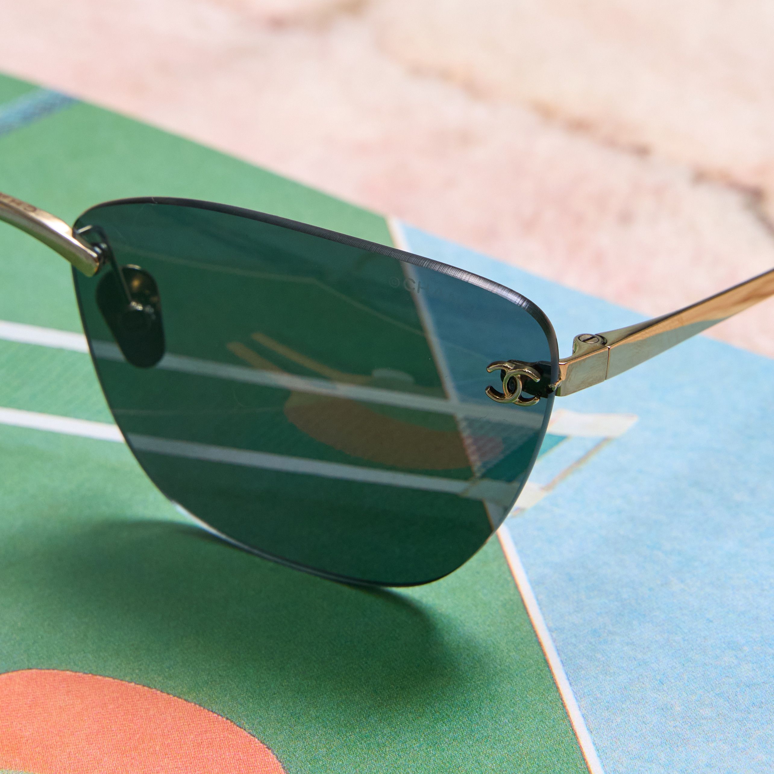 Chanel CHANEL 0CH4286T C395S4 Sunglasses Size ONE SIZE - 2 Thumbnail