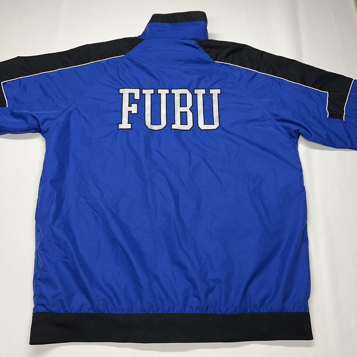 Fubu × Vintage VTG Fubu Jacket Blue Sport Athletic Full Zip The Collection Size US XL / EU 56 / 4 - 15 Thumbnail
