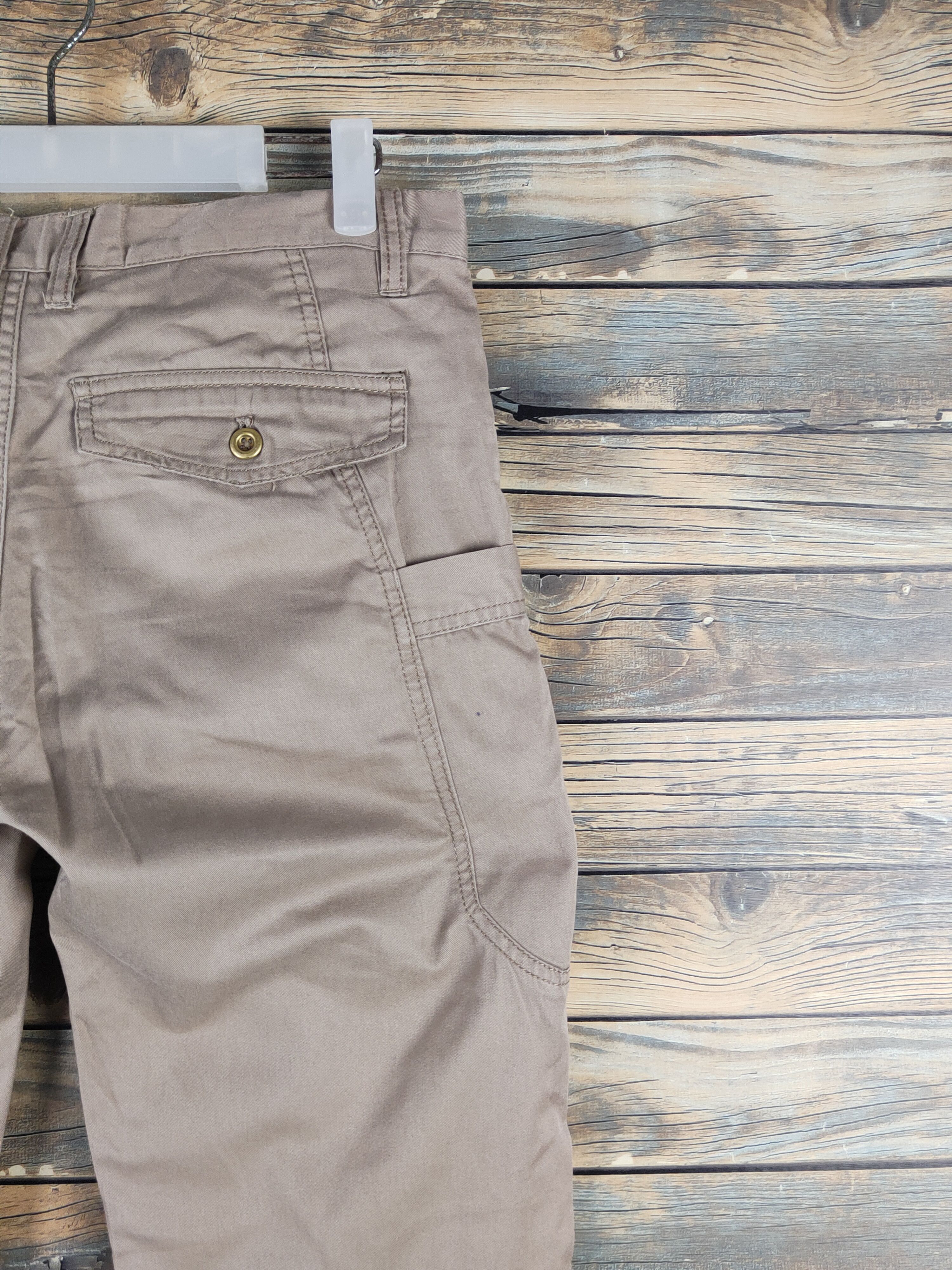 Takeo Kikuchi DL TK Beige Multipocket Cargo Pants #2437 Size US 30 / EU 46 - 10 Thumbnail