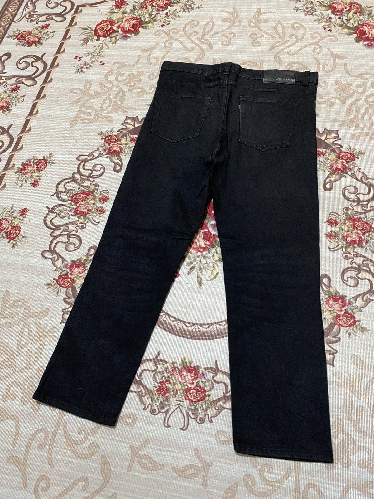 14th Addiction Lad Musician Black Straight Pants Size US 30 / EU 46 - 9 Thumbnail
