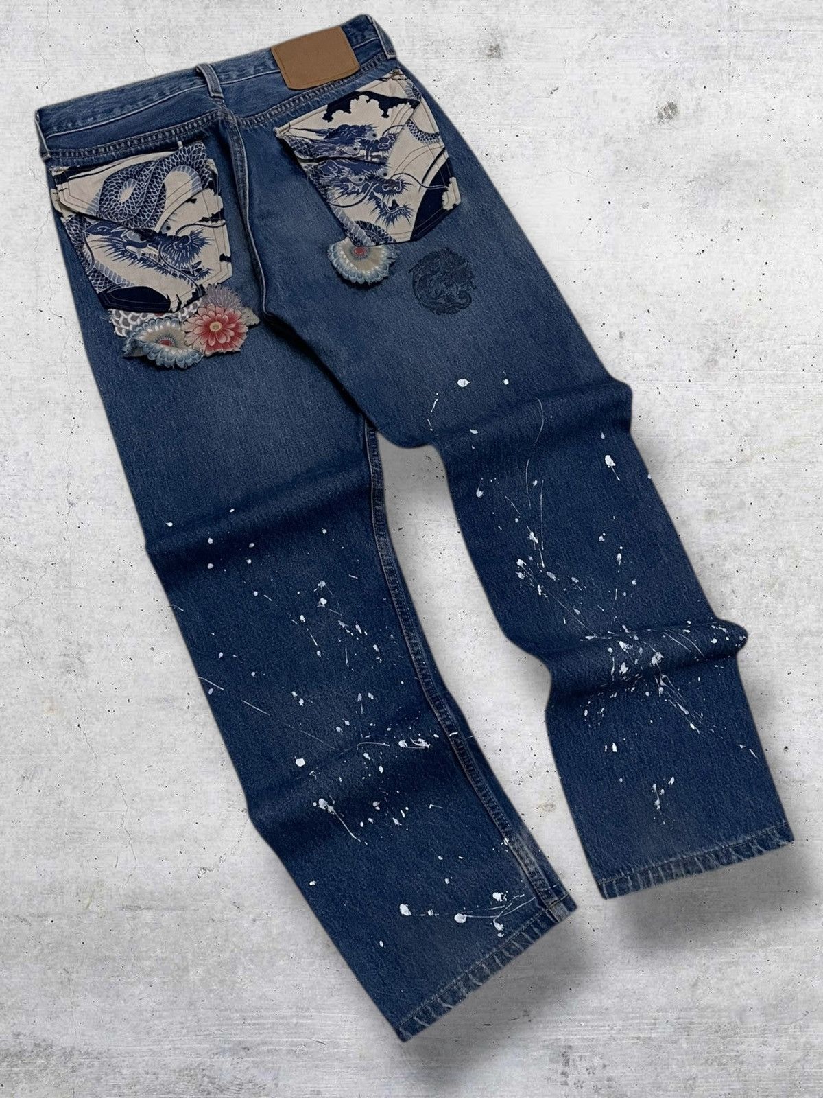 Levi's Vintage Clothing VINTAGE 501 LEVIS 90S DESIGNER USA RARE DESIGN SUKAJAN DENIM Size US 28 / EU 44 - 2 Thumbnail