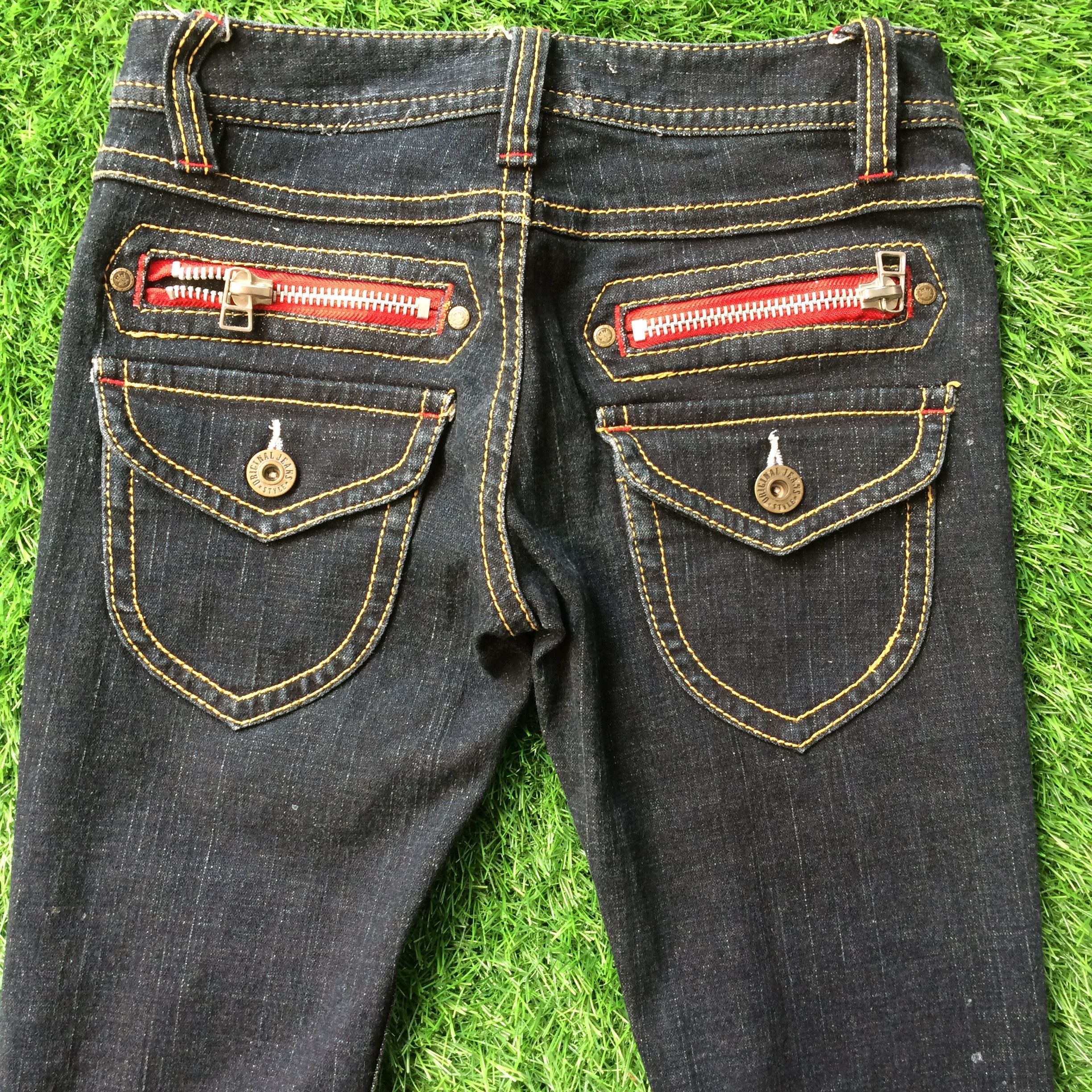 Japanese Brand Japanese Low Rise Skinny Jeans D-703 Size 24" / US 00 / IT 34 - 4 Thumbnail