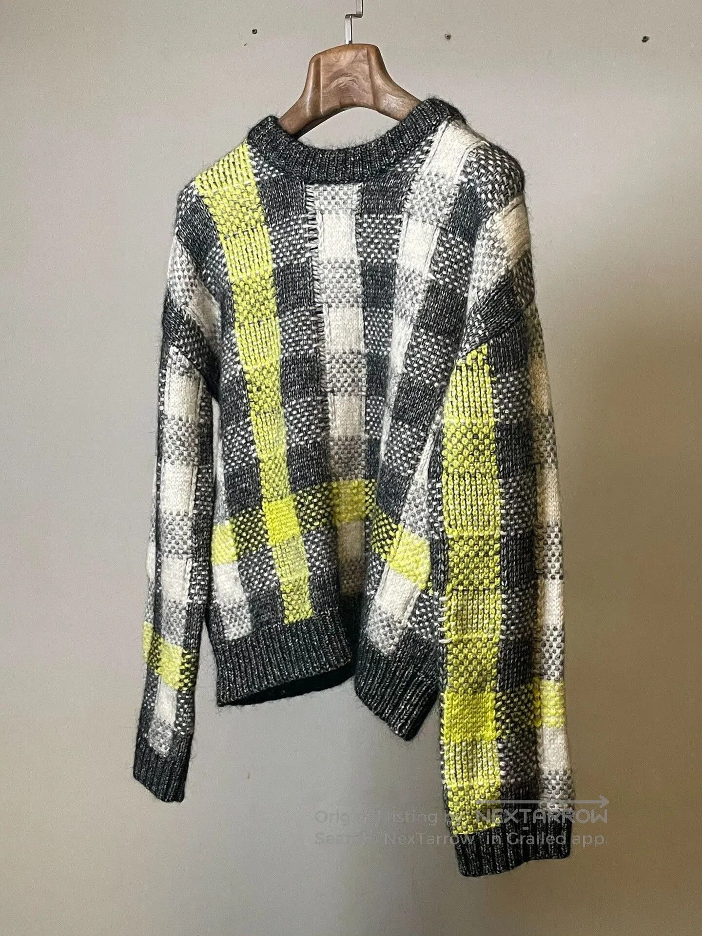 Chanel Alexander McQueen Knit Sweater in Plaid. Size XS / US 0-2 / IT 36-38 - 1 Thumbnail