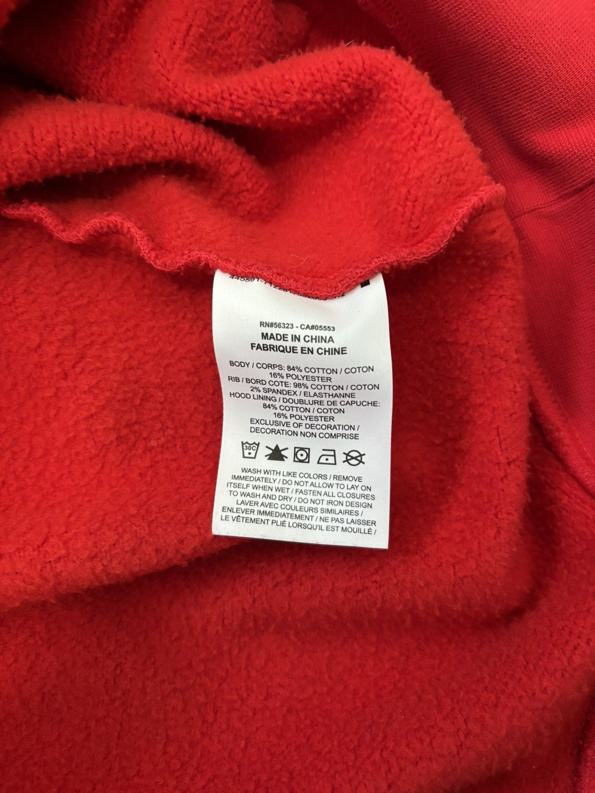 Nike × Supreme Supreme Nike Half Zip Hooded Sweatshirt Red Small Size US S / EU 44-46 / 1 - 6 Thumbnail