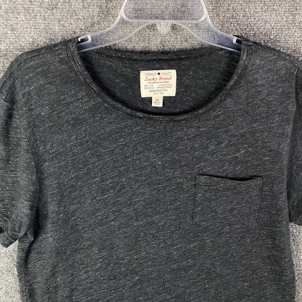 Lucky Brand Lucky Brand T-Shirt Men's Medium Short Sleeve Gray Casual M Size US M / EU 48-50 / 2 - 2 Thumbnail