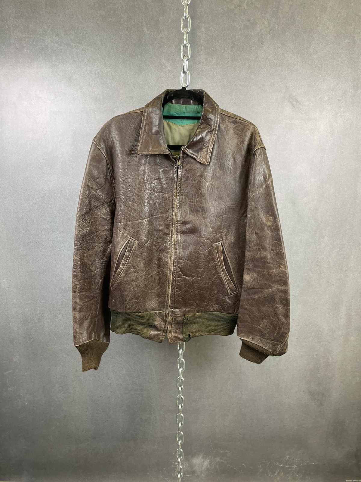 Circulaire | Mowalola Graffiti Distressed Bomber in Green Circulaire | Mowalola Graffiti Distressed Bomber in Green