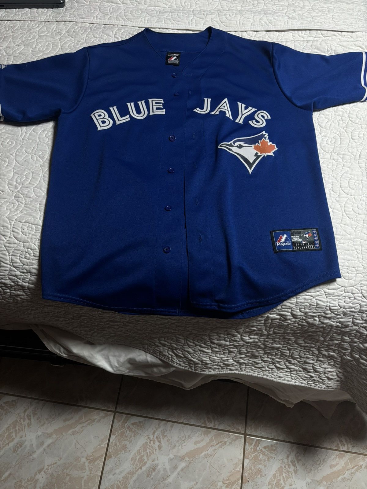 MLB Blue jays vintage MLB jersey Size US L / EU 52-54 / 3 - 1 Thumbnail