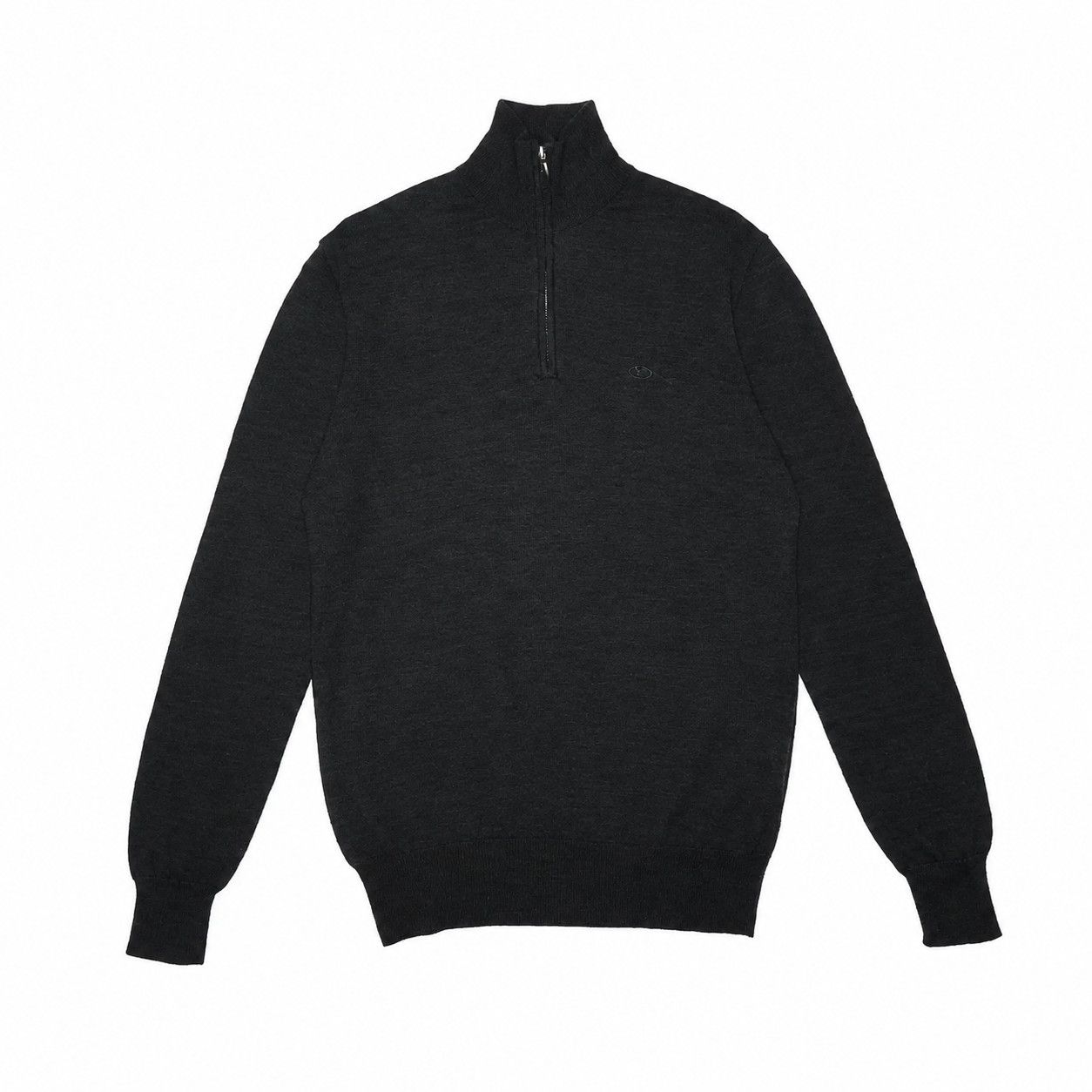Valentino Valentino Wool 1/4 Zip Jumper Mens Sz L Gray Size US M / EU 48-50 / 2 - 1 Thumbnail