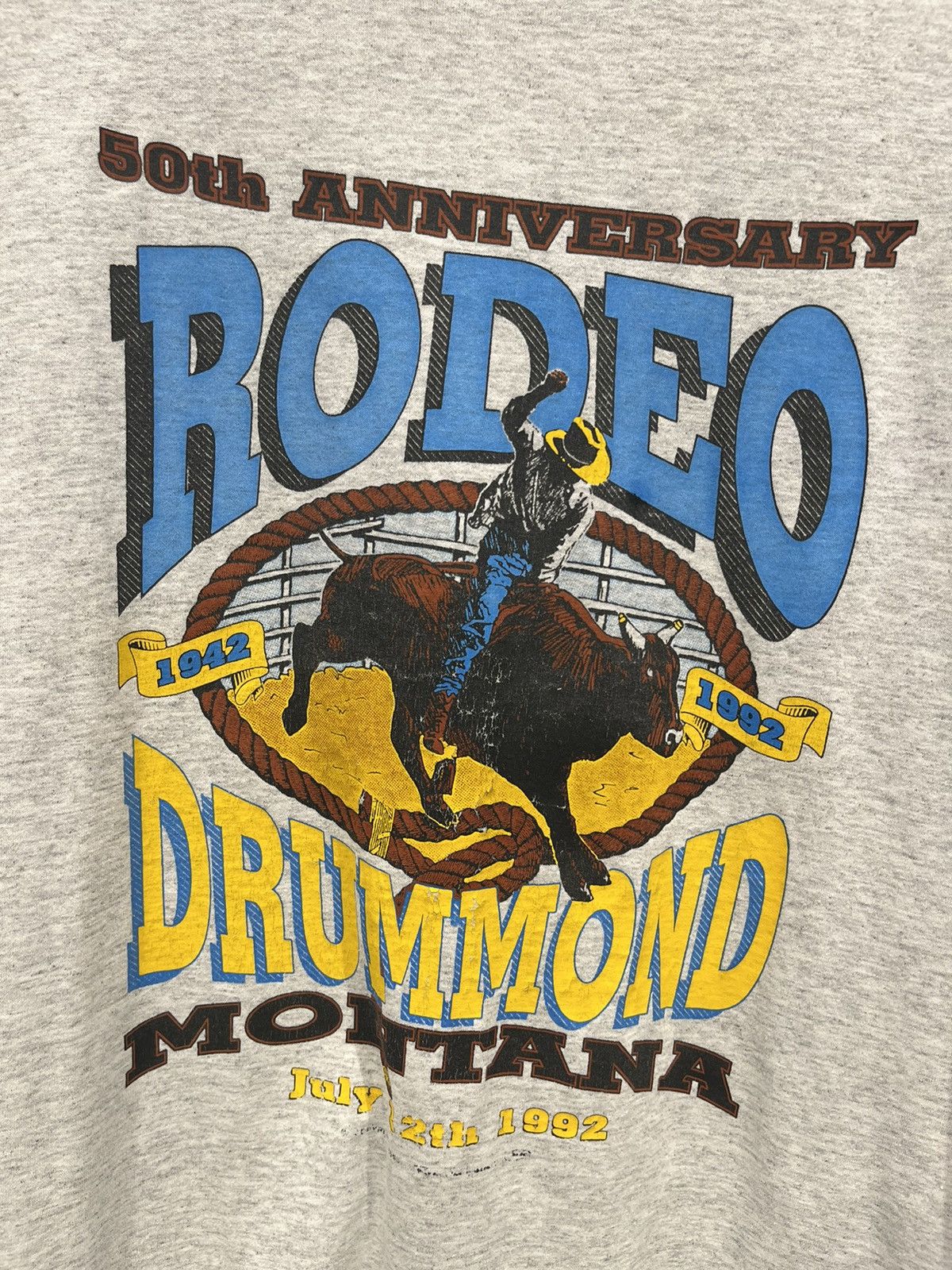 Vintage Drummond Montana Rodeo Shirt Size US XL / EU 56 / 4 - 3 Thumbnail